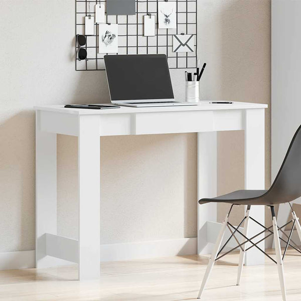 Schreibtisch Weiß 100x45 cm