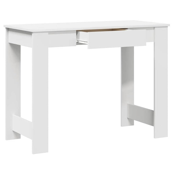 Schreibtisch Weiß 100x45 cm