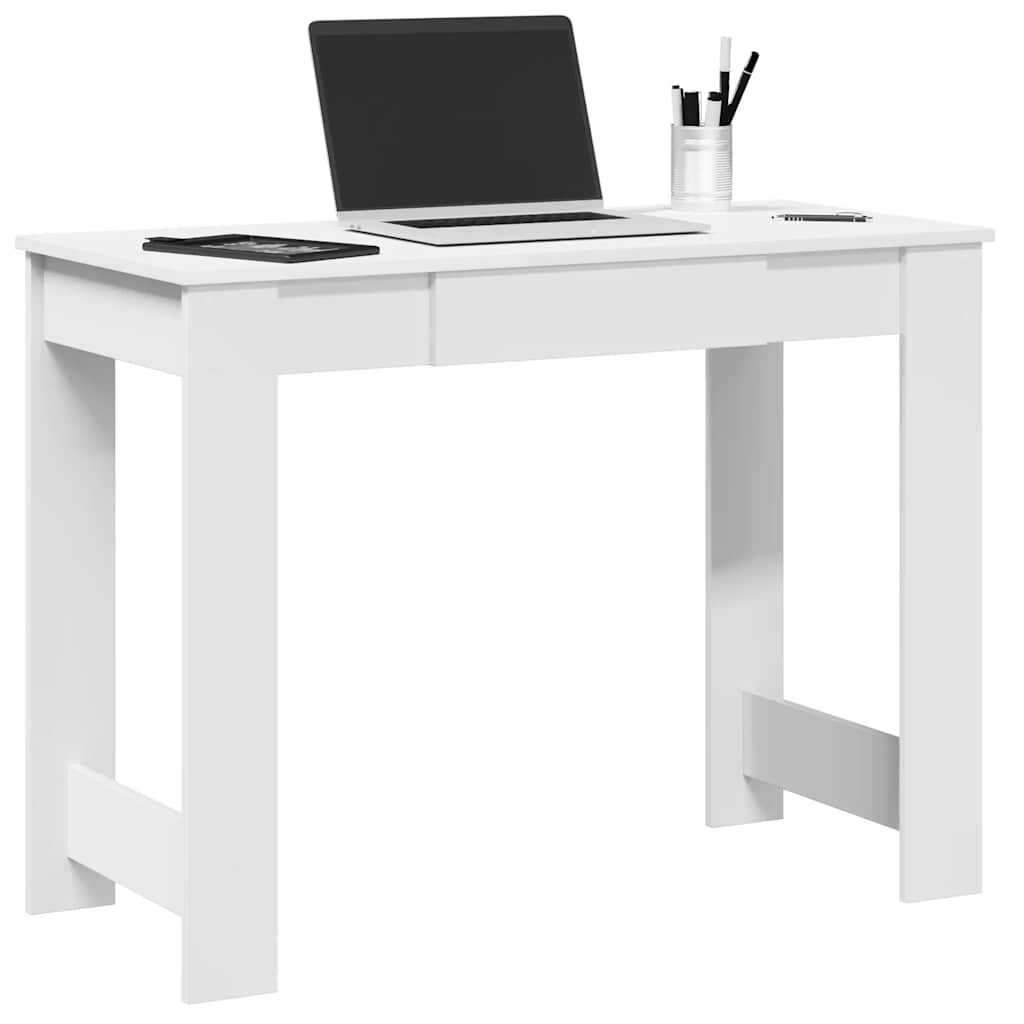 Schreibtisch Weiß 100x45 cm