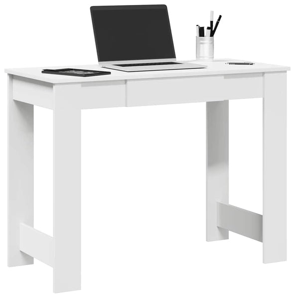 Schreibtisch Weiß 100x45 cm