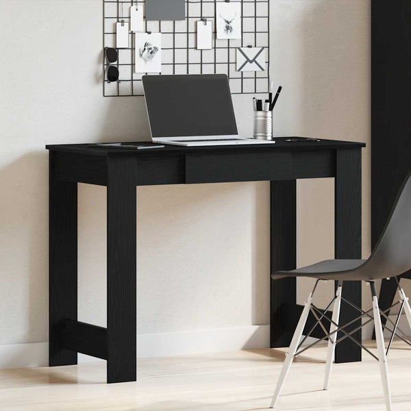 Schreibtisch Schwarz 100x45 cm