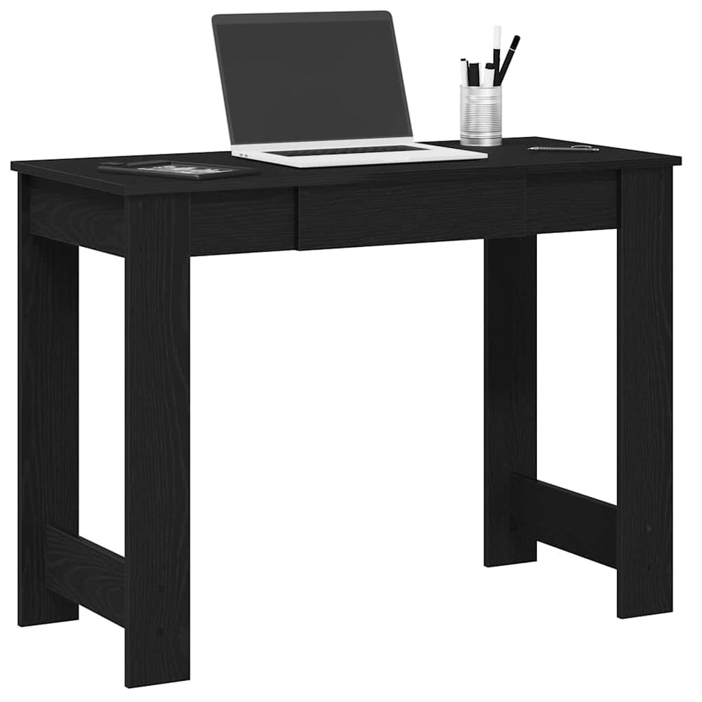 Schreibtisch Schwarz 100x45 cm