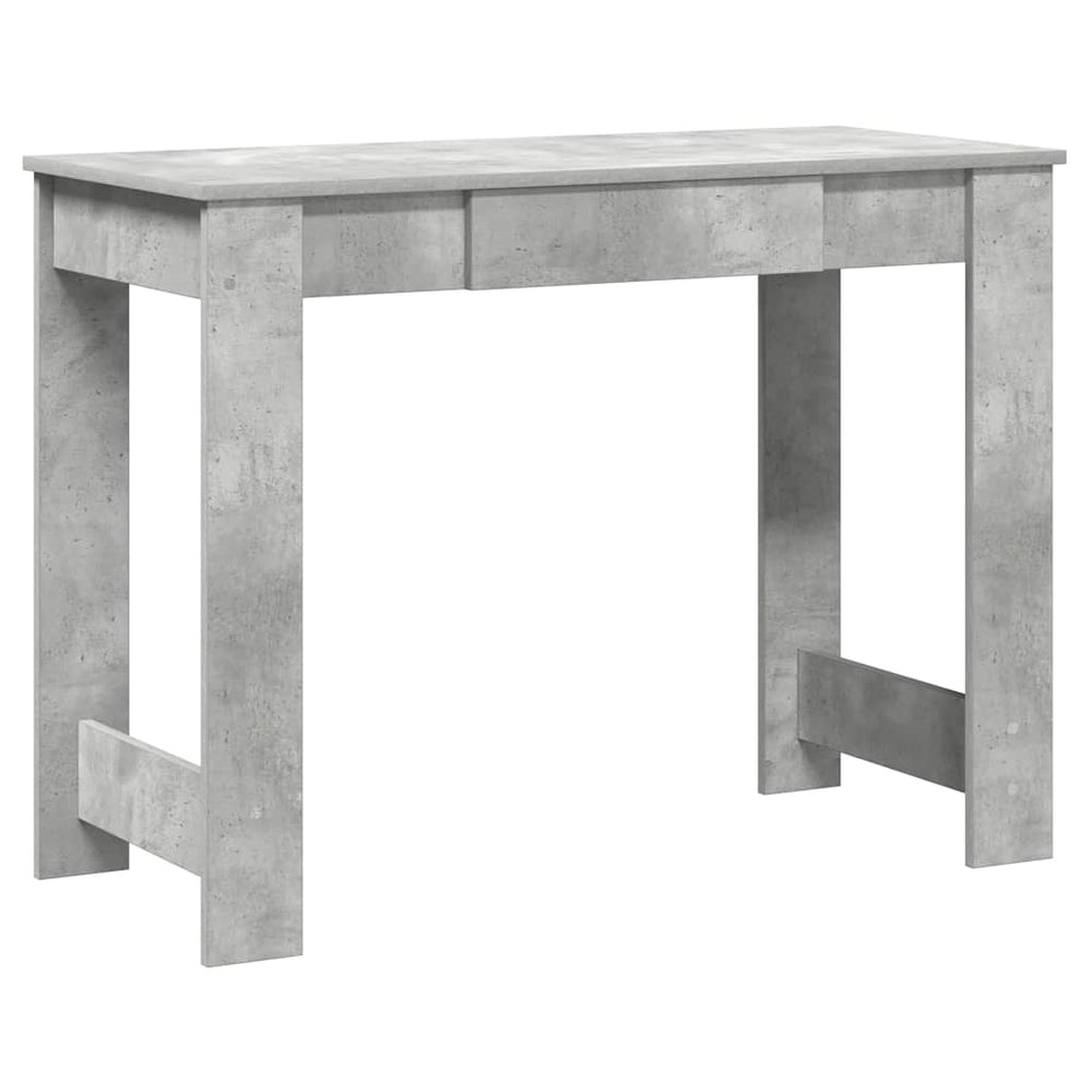Schreibtisch Betongrau 100x45 cm