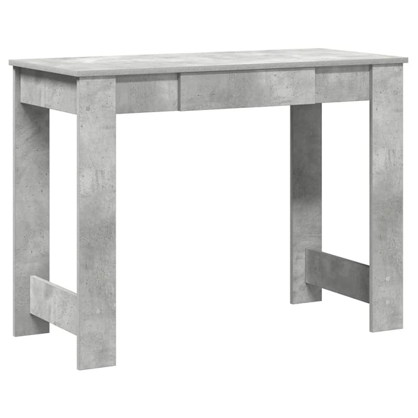 Schreibtisch Betongrau 100x45 cm