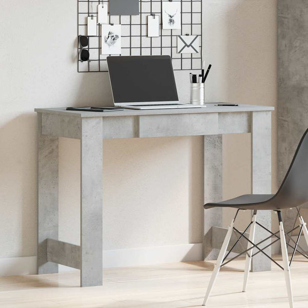 Schreibtisch Betongrau 100x45 cm