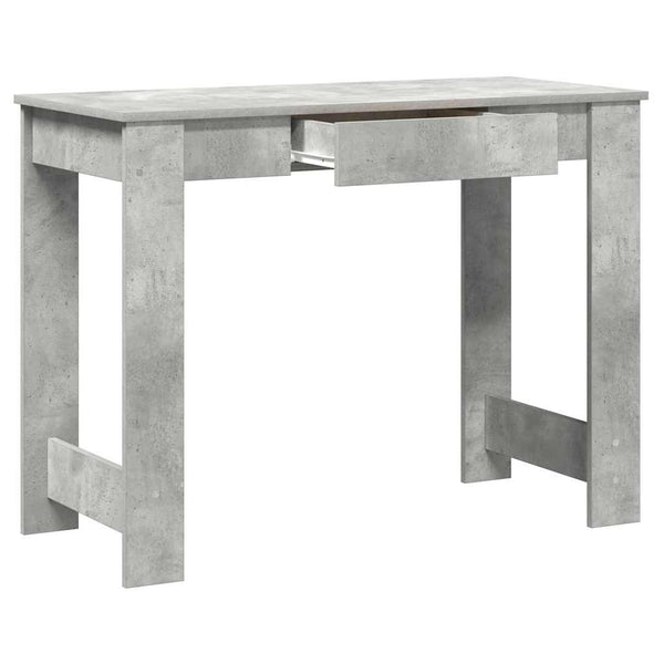 Schreibtisch Betongrau 100x45 cm
