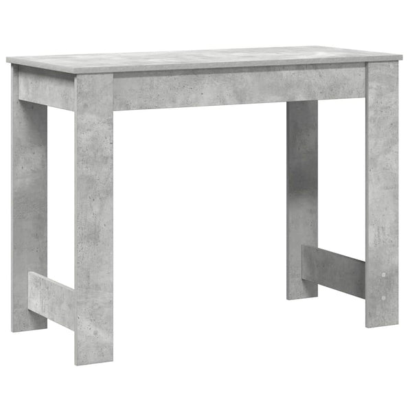 Schreibtisch Betongrau 100x45 cm