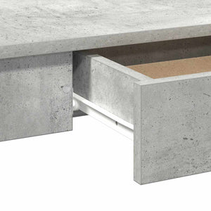 Schreibtisch Betongrau 100x45 cm