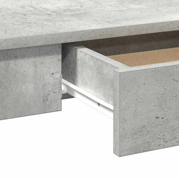 Schreibtisch Betongrau 100x45 cm