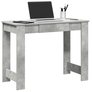 Schreibtisch Betongrau 100x45 cm