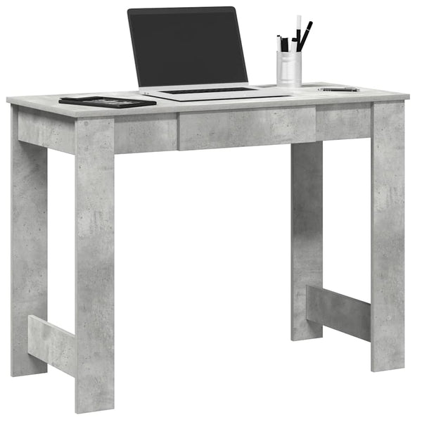 Schreibtisch Betongrau 100x45 cm