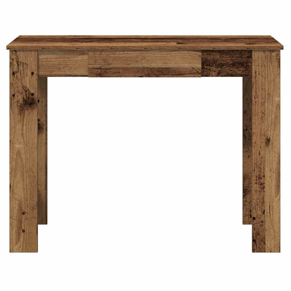 Schreibtisch Altholz-Optik 100x45 cm