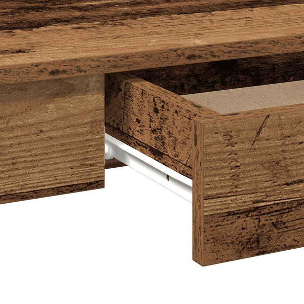 Schreibtisch Altholz-Optik 100x45 cm