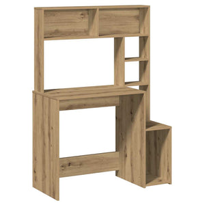 Schreibtisch mit Regal Artisan Eiche 100cm