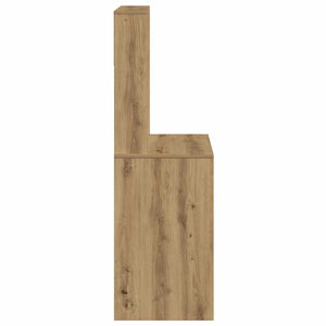 Schreibtisch mit Regal Artisan Eiche 100cm