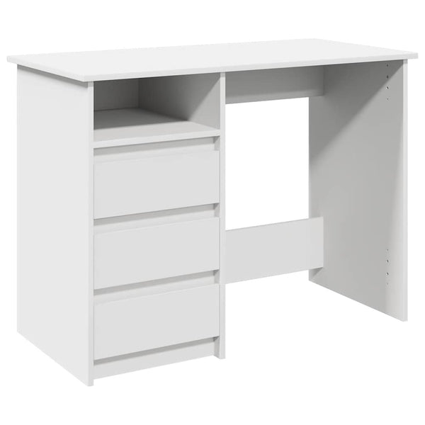 Weißer Schreibtisch 102x50 cm