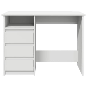 Weißer Schreibtisch 102x50 cm