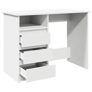 Weißer Schreibtisch 102x50 cm