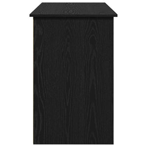 Schwarzer Schreibtisch 102x50 cm