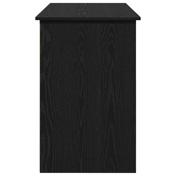 Schwarzer Schreibtisch 102x50 cm