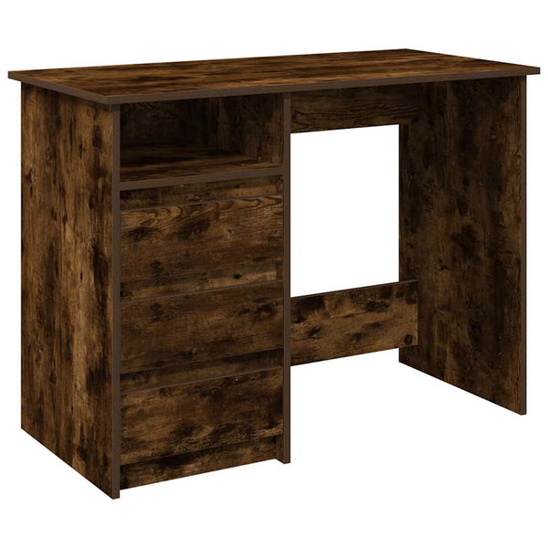 Schreibtisch Räuchereiche 102 cm