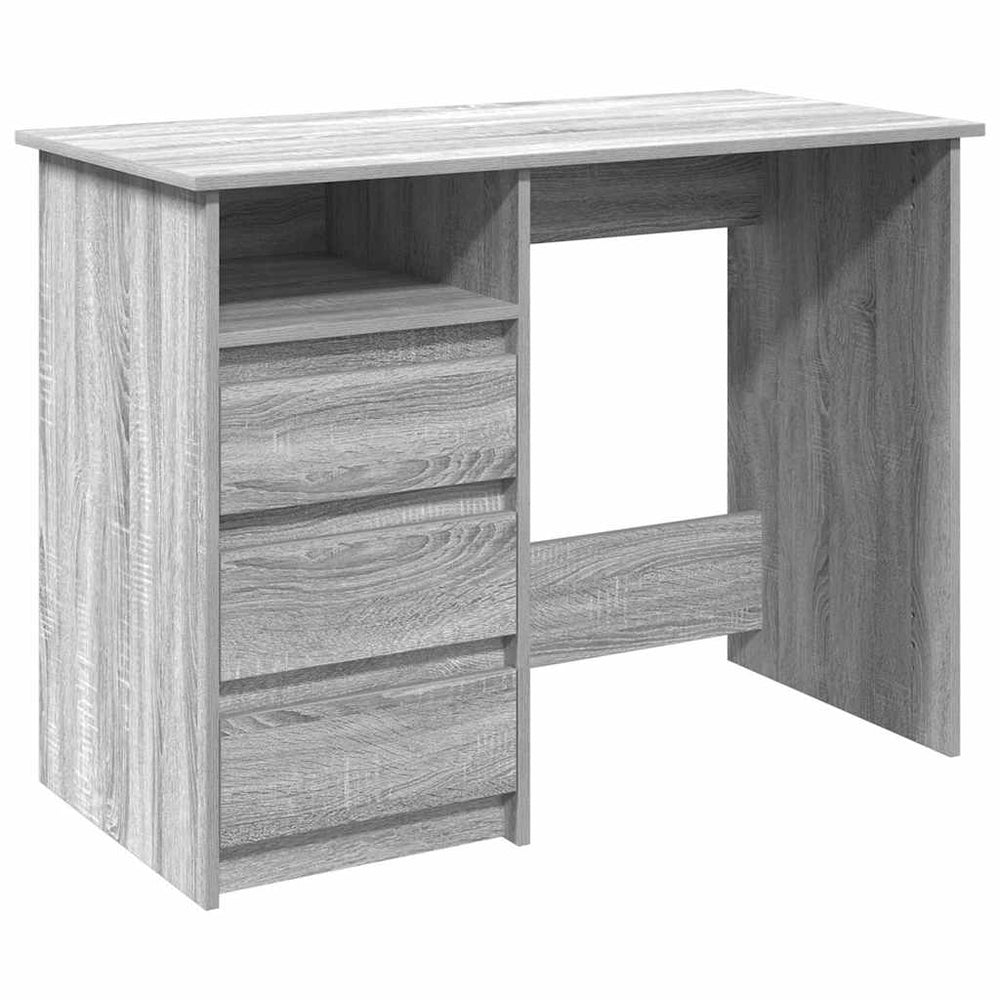 Schreibtisch Grau Sonoma 102 cm