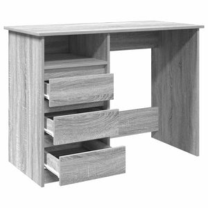 Schreibtisch Grau Sonoma 102 cm