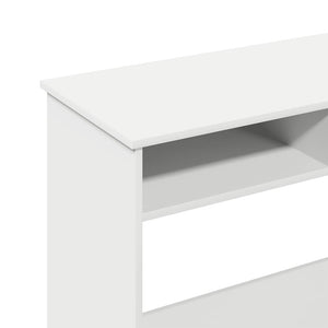 Schreibtisch Weiß 80x40 cm