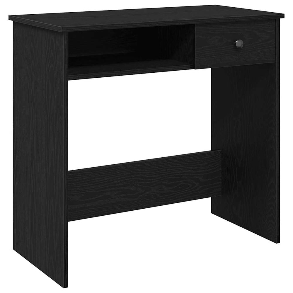 Schwarzer Schreibtisch 80x40 cm