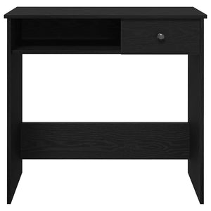 Schwarzer Schreibtisch 80x40 cm