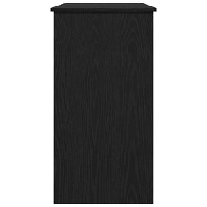 Schwarzer Schreibtisch 80x40 cm