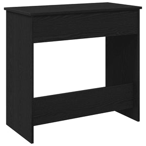 Schwarzer Schreibtisch 80x40 cm