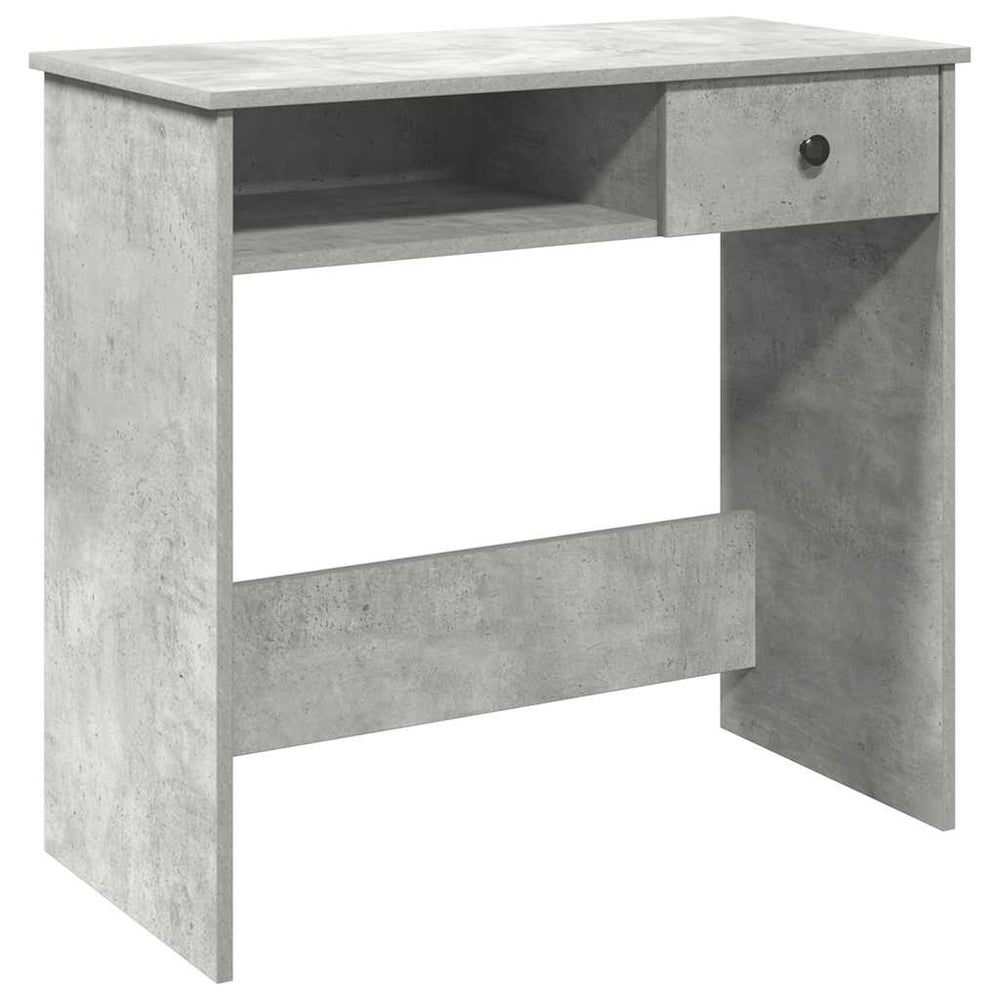 Schreibtisch Betongrau 80x40 cm