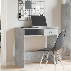 Schreibtisch Betongrau 80x40 cm