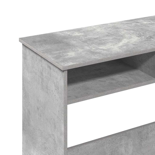 Schreibtisch Betongrau 80x40 cm