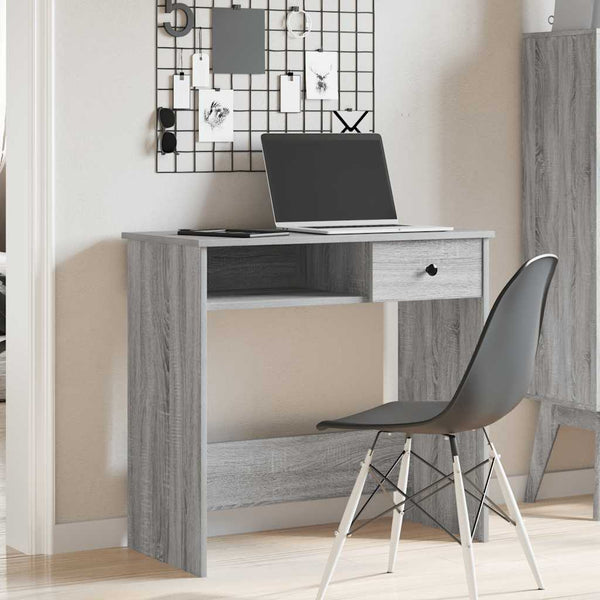 Schreibtisch Grau Sonoma 80x40 cm