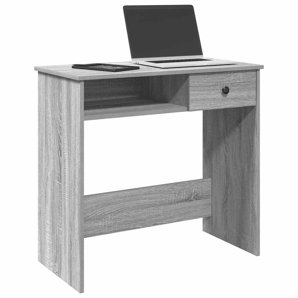 Schreibtisch Grau Sonoma 80x40 cm