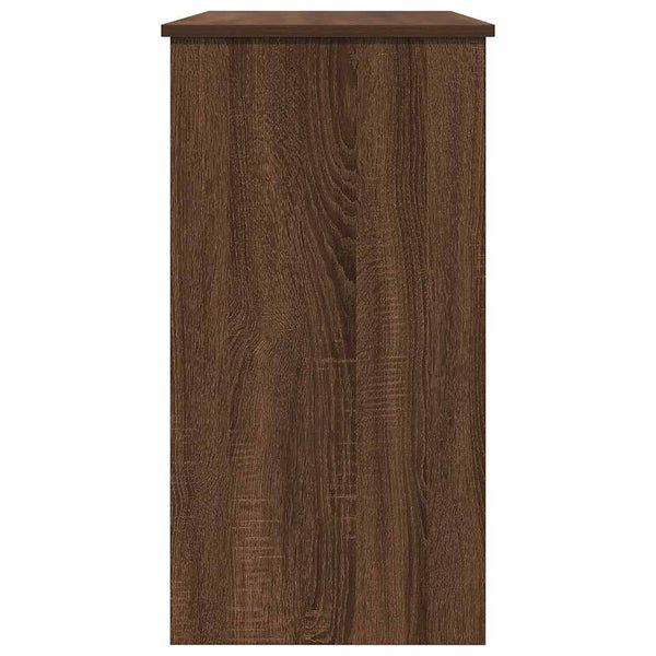 Schreibtisch Braun Eichenoptik 80x40 cm