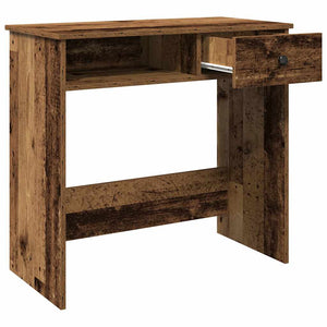 Schreibtisch Altholz-Optik 80x40 cm
