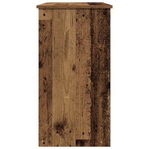 Schreibtisch Altholz-Optik 80x40 cm