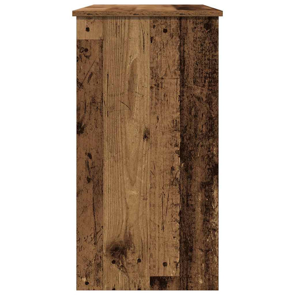 Schreibtisch Altholz-Optik 80x40 cm