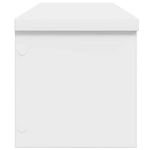 Stapelbare Küchenregale, 2er-Set, Weiß