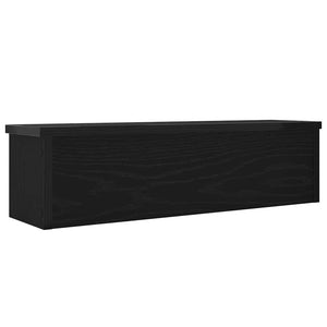 vidaXL Étagère de cuisine empilable noir 50x15x16 cm bois d'ingénierie