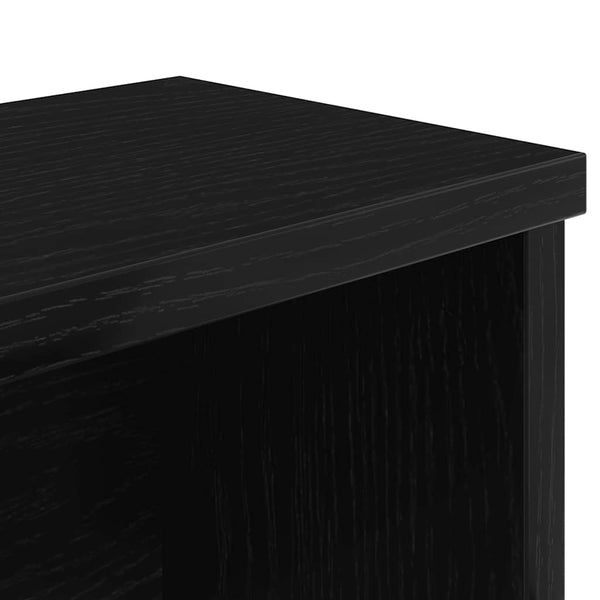Stapelbare Küchenregale, 2er-Set, Schwarz