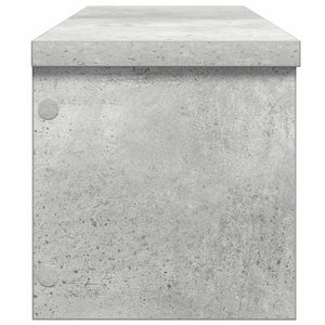 Stapelbares Küchenregal Betongrau 50x15x16 cm