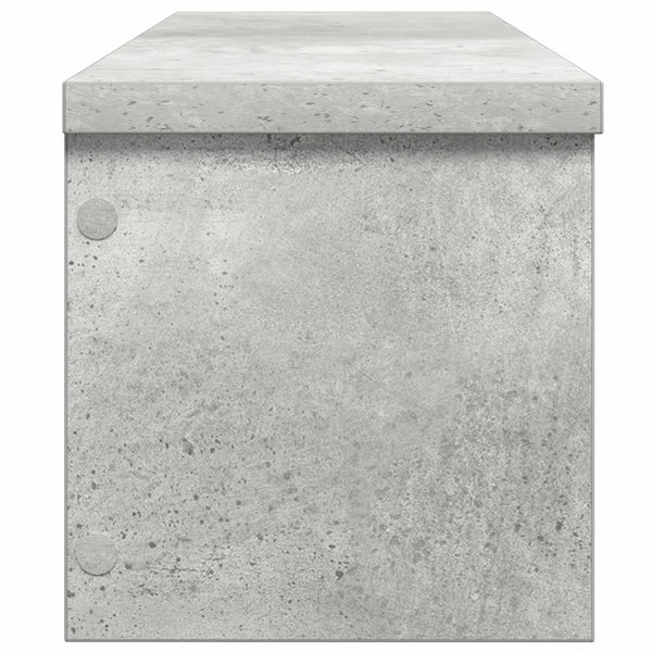 Stapelbares Küchenregal Betongrau 50x15x16 cm