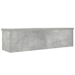 Stapelbare Küchenregale, 2er-Set, Betongrau