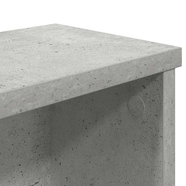 Stapelbares Küchenregal Betongrau 60cm