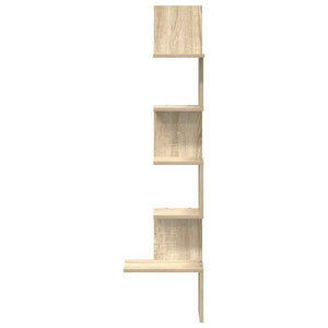 Eckregal Sonoma Eiche 32x32x127,5 cm
