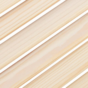 Lamellentür Kiefer Massivholz 39,5x29,5 cm
